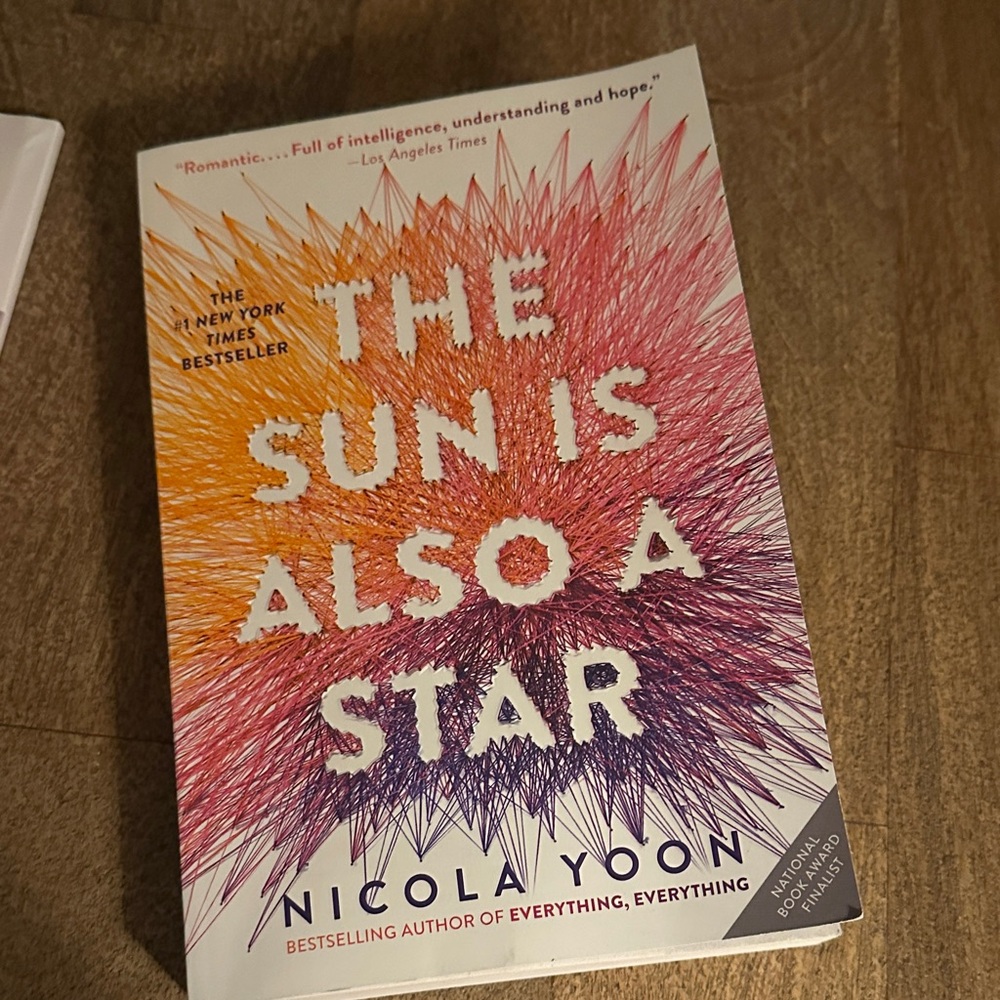 The Sun is Also a Star Book by Nicola Yoon